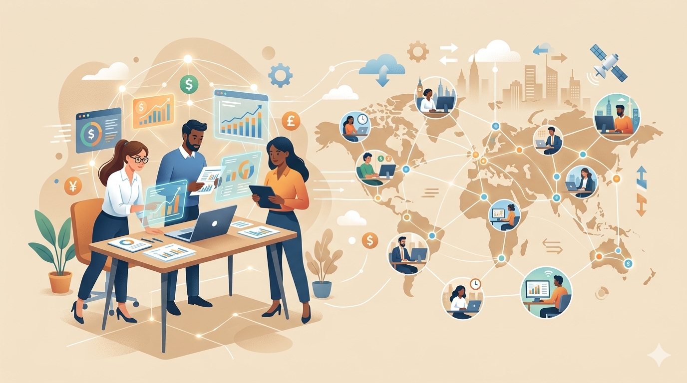The Future of Accounting Firms: Lean Teams and Global Support